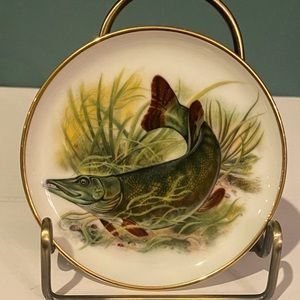 Vintage Kaiser fish trinket dish/plate West Germany